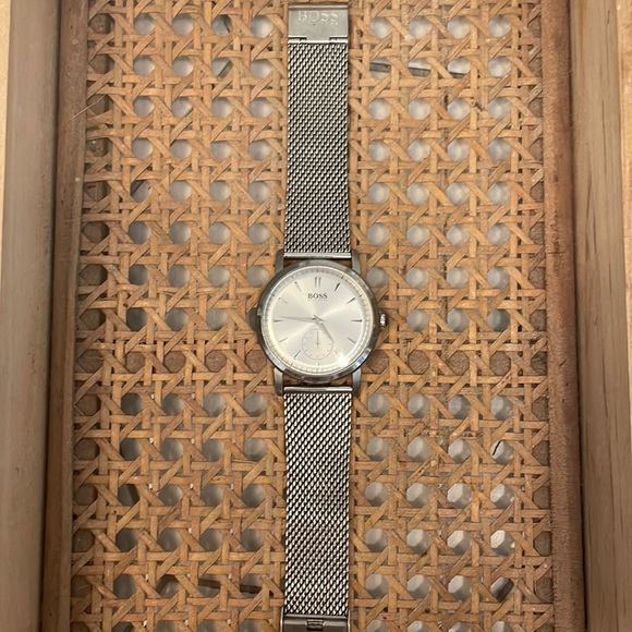 Hugo Boss Accessories Mens Hugo Boss Hb41142480 Stainless Steel